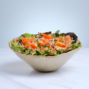 Quinoa Smoked Salmon Salad