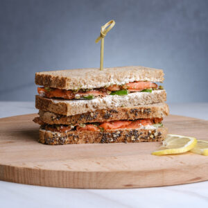 Smoked Salmon Sandwich