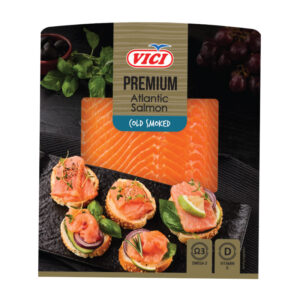 Vici Cold smoked Atlantic Salmon Fillet Sliced 100gr