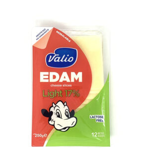 Valio Edam Cheese 17% Sliced 250gr
