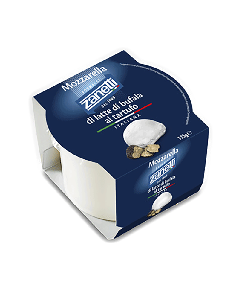 Zanetti Mozzarella Di Bufala Tartufo 125gr