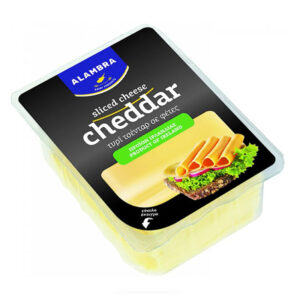 ALAMBRA Cheddar Cheese Slices 180gr