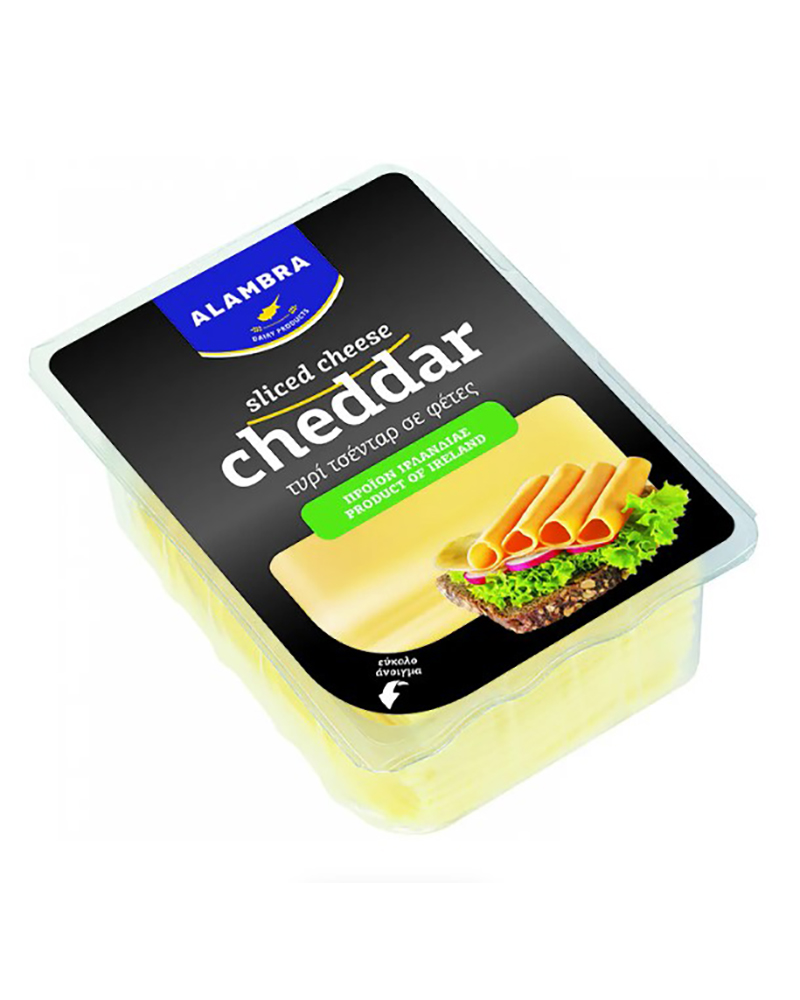ALAMBRA Cheddar Cheese Slices 180gr