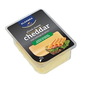 Alambra White Cheddar Slices 180gr