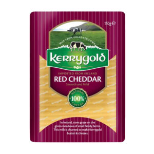 Kerrygold Mild Red Irish Cheddar Slices 150gr