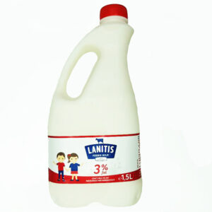 Lanitis Fresh Milk 1.5L With 3% Fat Content