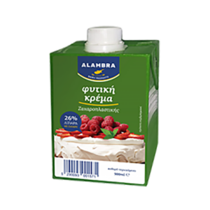 Alambra Vegetable Pastry Cream 26% Fat 500ml