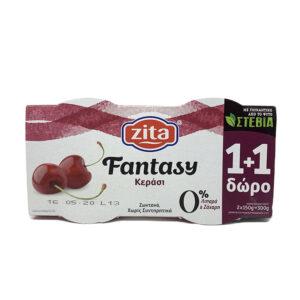 Zita Cherry Yoghurt Light 0% 2X160gr