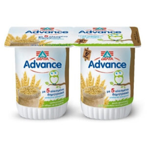 Delta Advance Baby Yoghurt With 5 Cereals 2X150gr