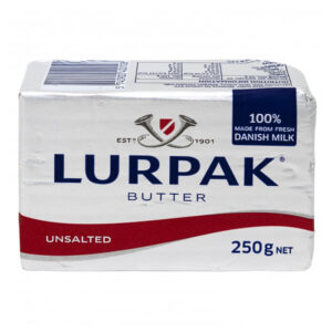 Lurpak Unsalted Butter 250gr Foil