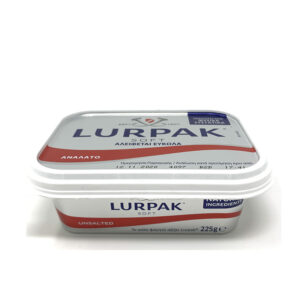 Lurpak Soft Unsalted Butter 225gr