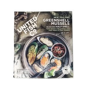 United Mussels Half Shell 25/40 1Kg