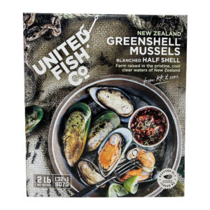 Mussels Half Shell New Zealand United 907g (Each)