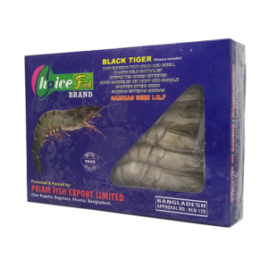 Shrimps 16/20 Raw Hoso Bl.Tiger Bangladesh 30% (1Kg) 700g (Each)