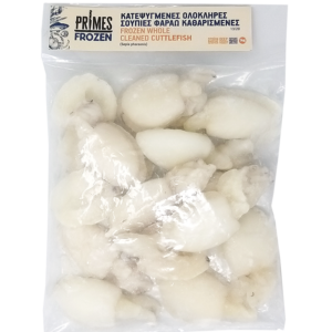 Frozen Whole Cleaned Cuttlefish (Sepia pharaonis) 13/20 (1kg) 750gr