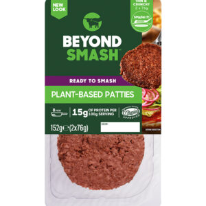 Beyond Smash Burger 152g (2x76g) (X10 in box) (Each)