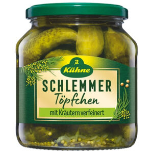 Kuhne Pickled Gherkins 300gr