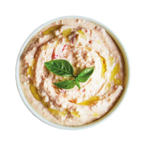 Alpha Spicy Cheese Dip with Feta and Roasted Peppers