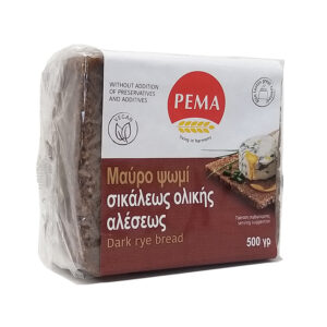 Pema Dark Rye Bread 500gr