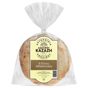 Kazazh 5 Pita Bread Athienitikes 500gr