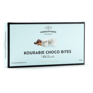 Chrisanthidis Kourabie Chocolate Bites With Almonds 270gr