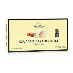 Chrisanthidis Kourabie Bites With Almonds,Caramel 200gr