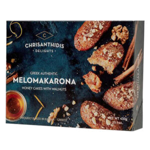 Chrisanthidis Melomakarona With Honey and Walnuts 430gr