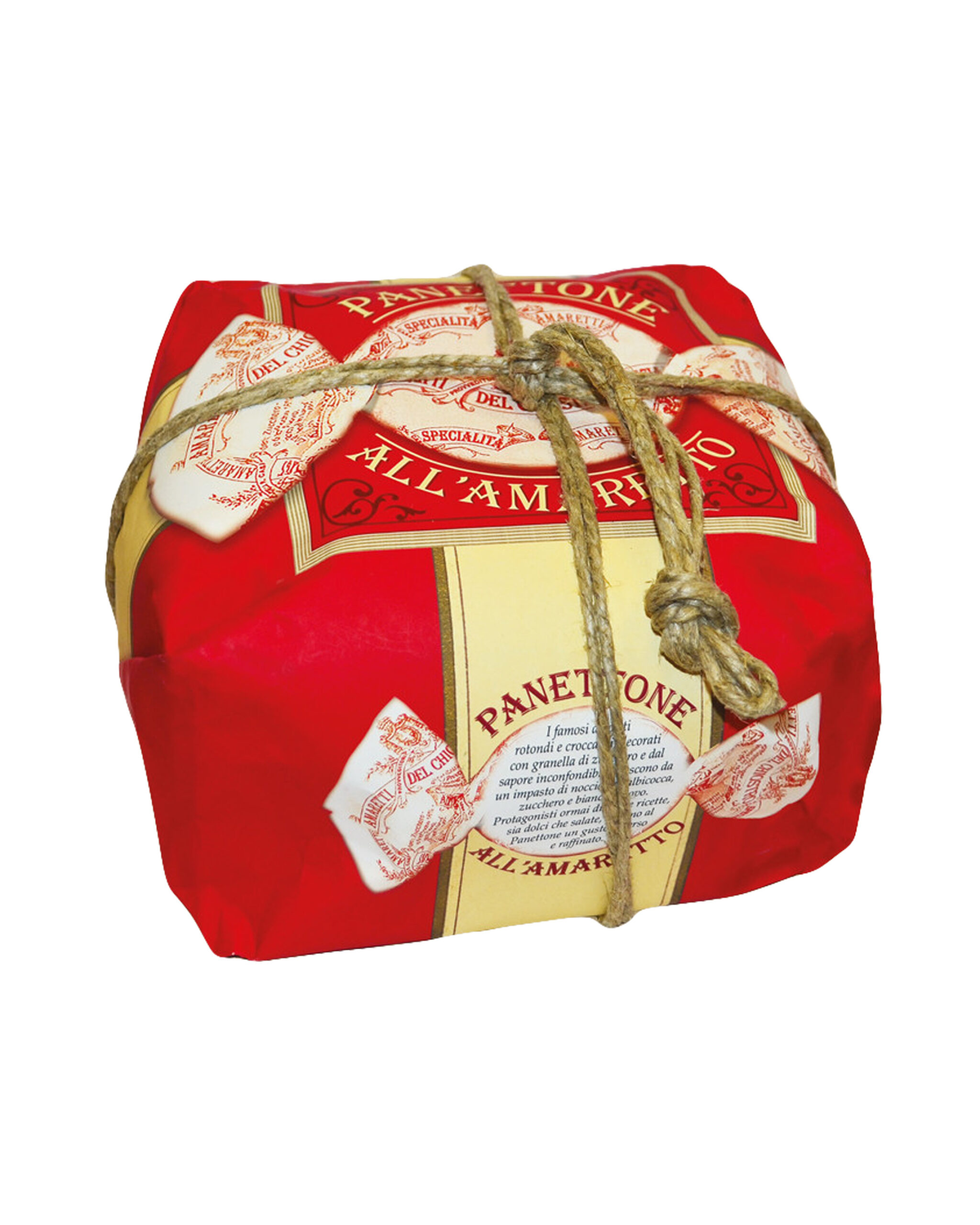 Panettone Amaretto Handly Wrapped 750gr
