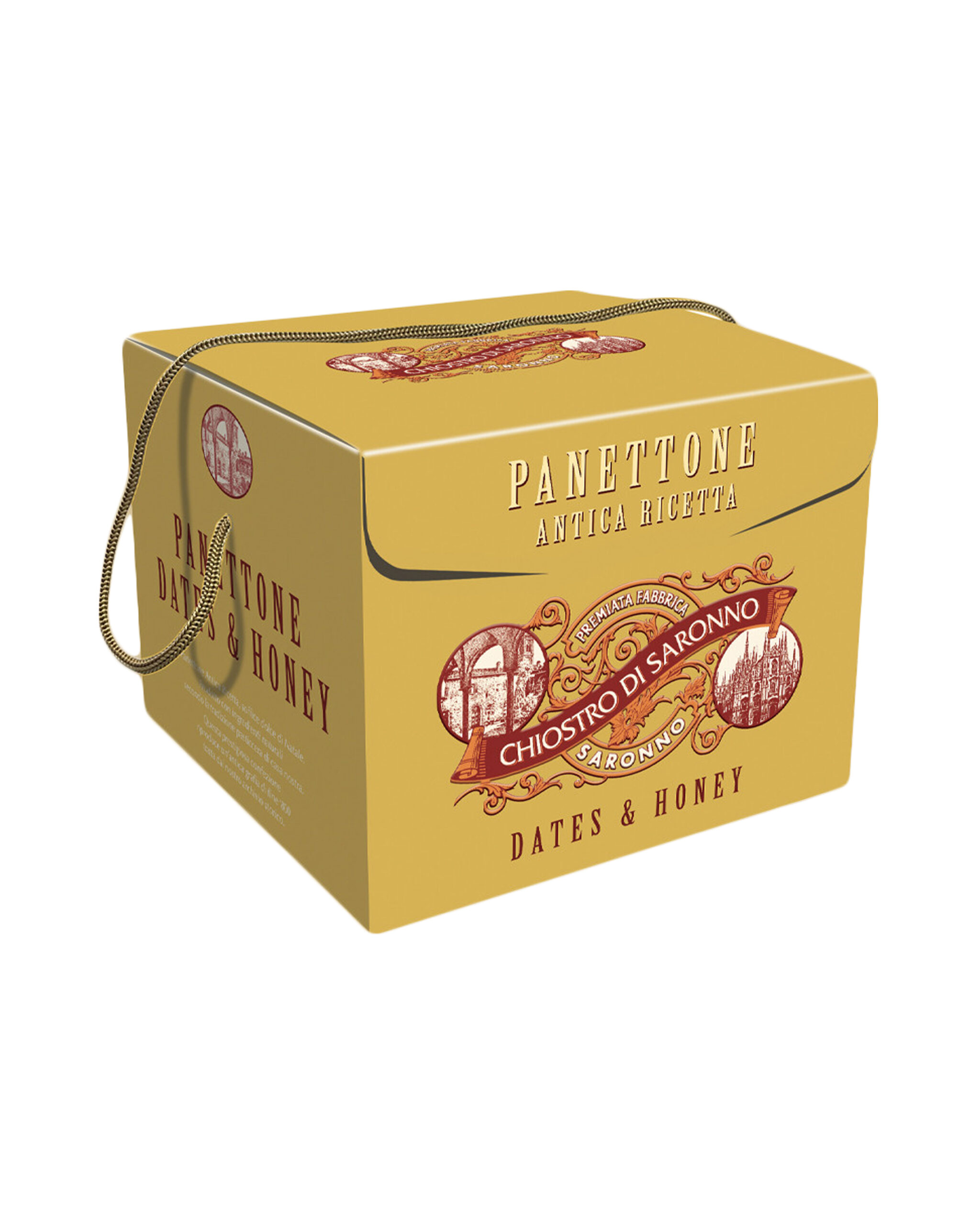 Panettone Datter Miele Mandorla Gift Box Elegance 750gr
