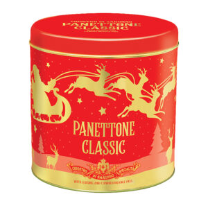 Panettone Classic Tin Golden Reindeer 1Kg