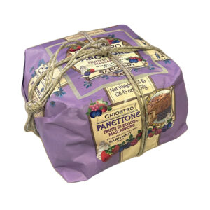 Panettone Mascarpone and Frutti Bosco Hand Wrapped 750gr