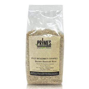 Primes Bio Basmati Rice Whole-Grain 500gr