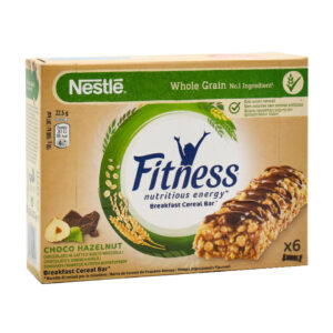 Fitness Choco Hazelnut Bars (6X22.5gr)