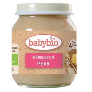 Babybio Organic Pears Puree 130gr