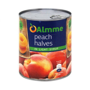 Almme Peach Halves in Light Syrup 850ml