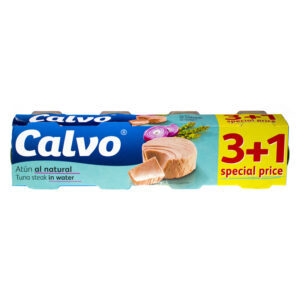 Calvo Tuna in Water 4x80gr (3+1 FREE)