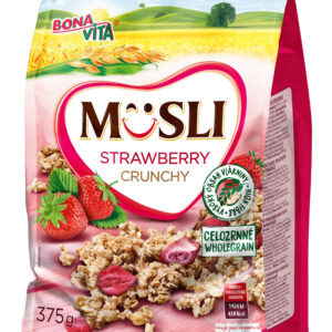 Bona Vita Muesli Strawberry Crunchy 375gr