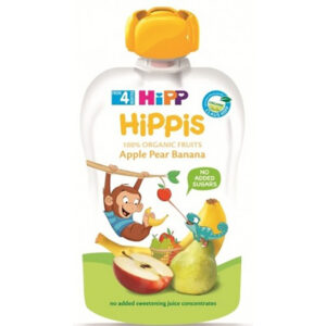 Hipp Apple/Pear/Ban Bio 100gr