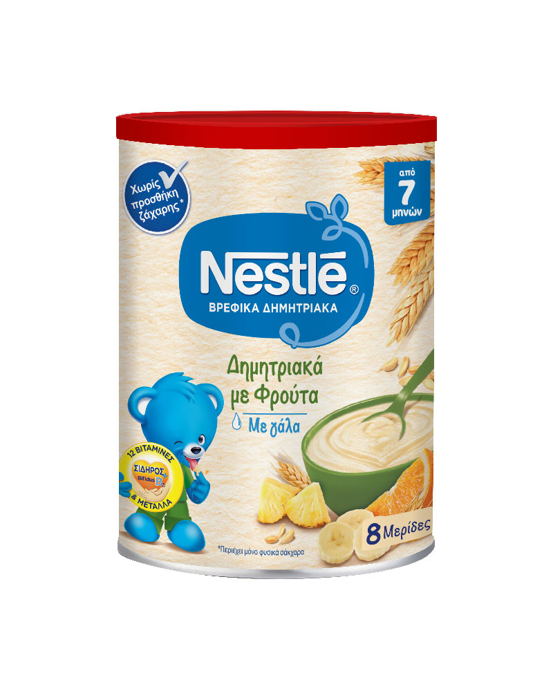 Nestle Baby Cereal With Fruit, With Milk From 7+ Months 400gr