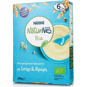 Nestle Naturnes Bio Wheat/Oat 200gr