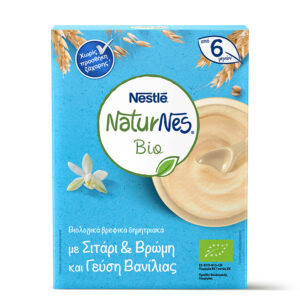 Nestle Naturnes Bio Wheat/Oat/Vanilla 200gr