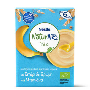 Nestle Naturnes Bio Wheat/Oat/Banana 200gr