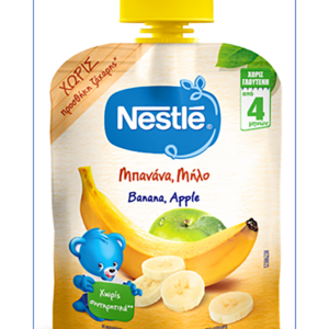 Nestle Banana Apple Pouches 90gr