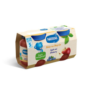 Nestle Apple Blueberry 2X125gr