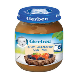 Nestle Gerber Apple/Prunes 6+ Months 125gr