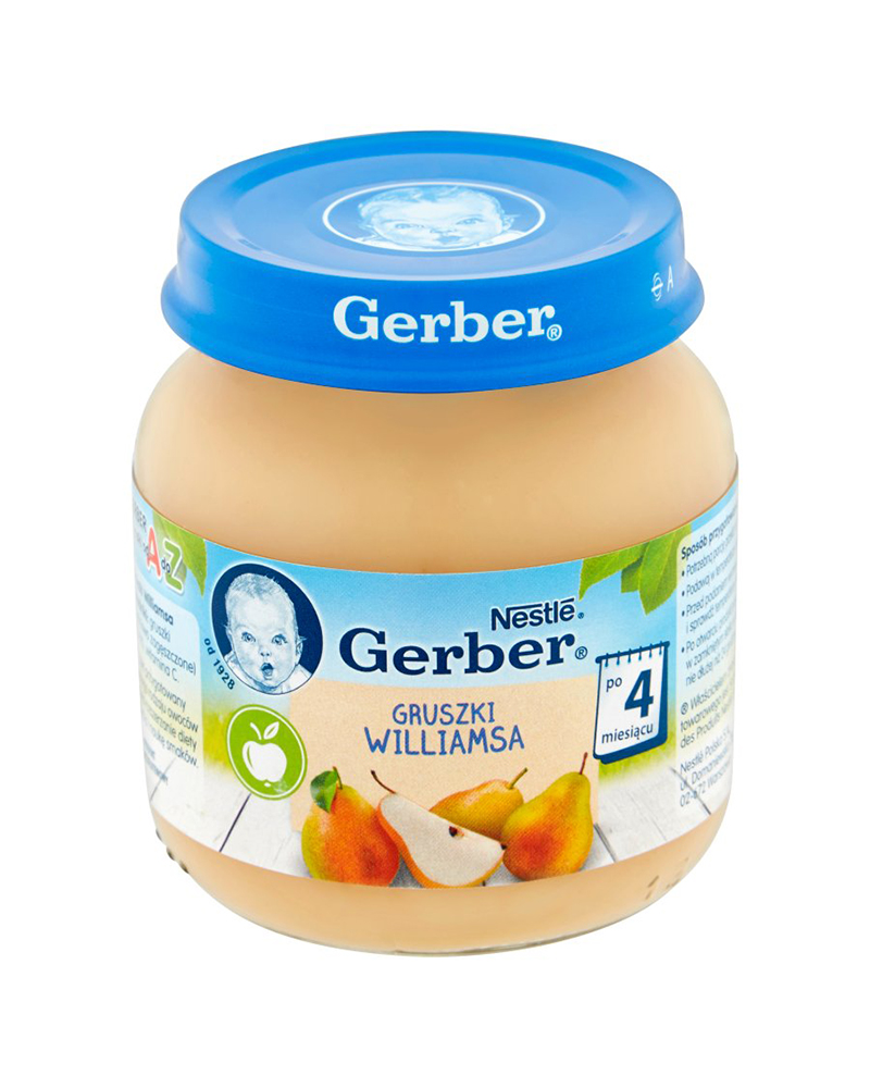 Nestle Gerber Williams Pear 5+ 125gr