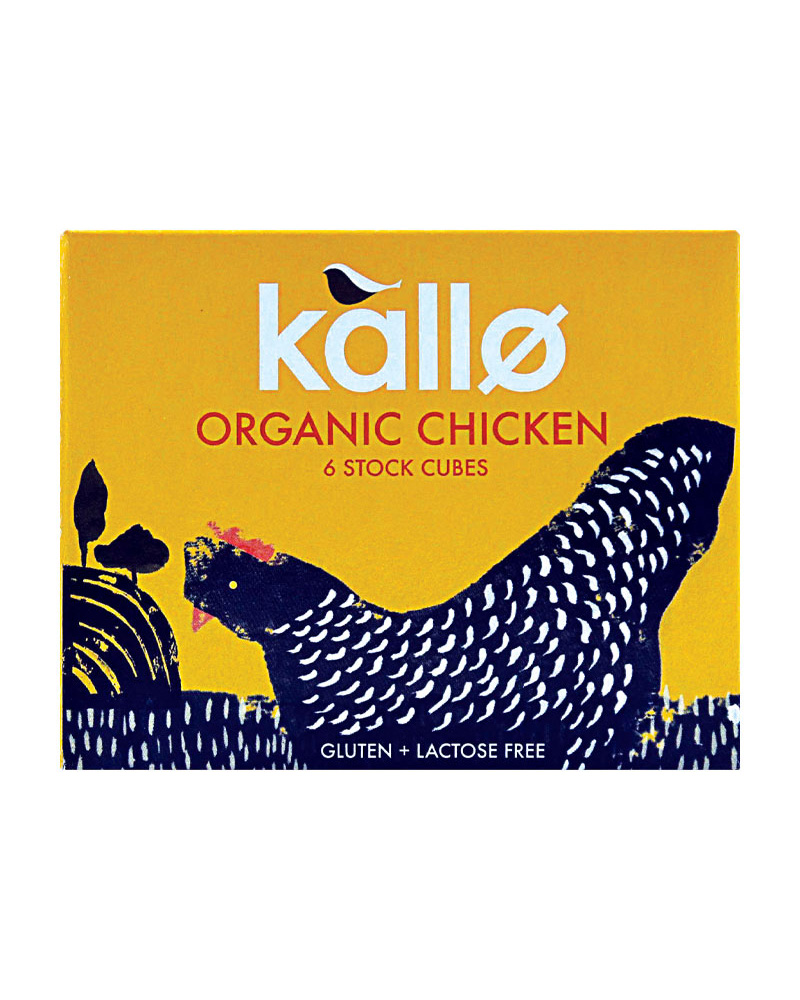 Kallo Organic Cubes Chicken 66gr