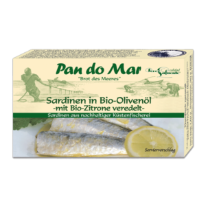 Pandomar Sardines Olive Oil With Lemon 125gr