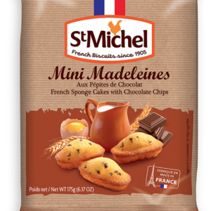 St.Michel Chocolate Chip Mini Madeleines 175gr
