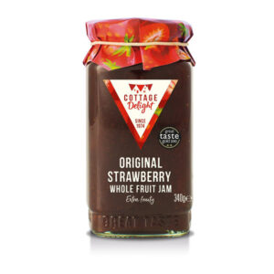 Cottage Delight Original Strawberry Whole Fruit Jam 340gr
